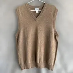 L.L.Bean ニット ベスト 茶 ベージュ ブラウンのサムネイル