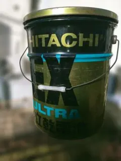 日立　乾電池　ドラム缶椅子　非売品　ペール缶　ブリキ缶　スツールのサムネイル