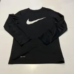Nike DRI-FIT ブラック 長袖カットソー Sサイズ