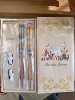 MOOMIN 箸セット 木製ボックス入り