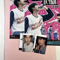 BTS ジン 映画 『RUN SEOKJIN〜』前売り特典 カード2種 ②