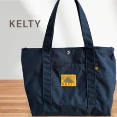 【美品】KELTY ケルティ ブラック トートバッグ 80's TOTE