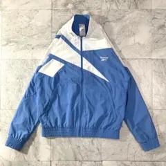 reebok ナイロンジャケット ビッグベクター 水色 ブルーのサムネイル