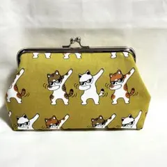 Love8118様専用 がま口財布　がま口ポーチ　メイクポーチ　ハンドメイド