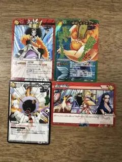 ワンピースカード ブルック他 4枚セット 旧カード