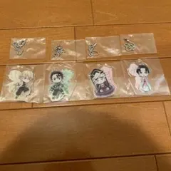 鬼滅の刃 一番くじ　きゅんキャラアクリルチャーム　炭治郎•善逸•童磨•小雪セット