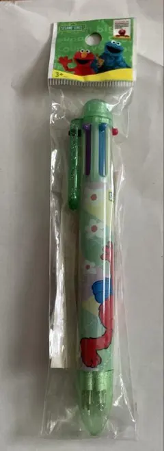 セサミストリート　6色ボールペン　多色ボールペン
