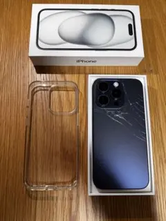 iPhone 15 Pro 128GB ブルー 訳あり