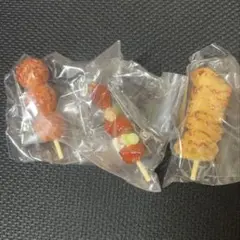 焼き鳥ヘアクリップ　3点セット