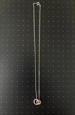 THE KISS SV925 ネックレス シルバー×コッパーカラーのサムネイル