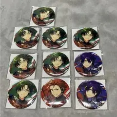 あんスタ 6周年 サイン入り 缶バッジ 紅月 蓮巳 鬼龍 神崎