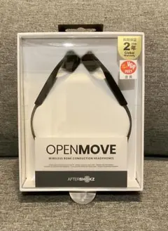 【美品・正規品】Aftershokz OpenMove 骨伝導 イヤホン グレー