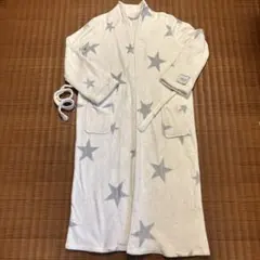 ofucaフリース 星柄 着る毛布 フリーサイズ