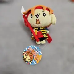 前田慶次　ぬいぐるみキーホルダー　マスコット　けーじろー