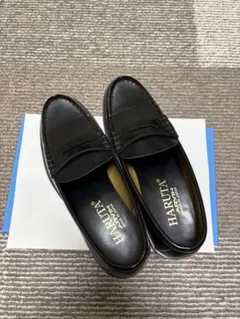 HARUTA ARVIN ローファー　3E ブラック