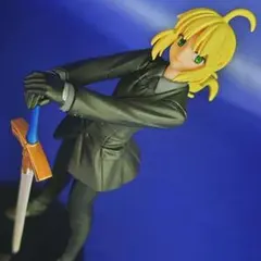 美少女フィギュア　Fate/Zero　セイバー スーツver. ヤングエース付録