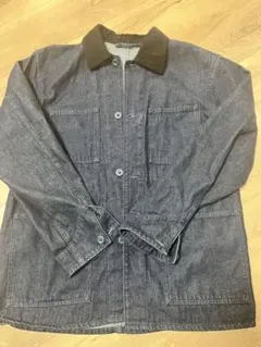 ダークブルー デニム カバーオールgu⭐︎s⭐︎ほぼ新品