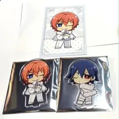 【新品未使用】新開隼人・悠人3点セット! スノーホワイトver. アクスタ