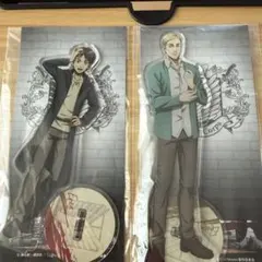 進撃の巨人 アクリルスタンド エレン エルヴィン 2種セット