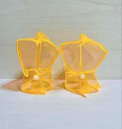 【匿名配送】10cm〜12cm ぬいぐるみ用レインポンチョ　2着セット