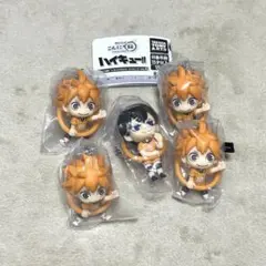 ハイキュー!!こんにち輪！フィギュアマスコット 日向翔陽 影山飛雄 5個セット