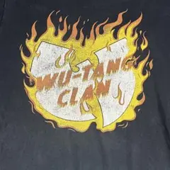 913 WU-TANG CLAN 炎グラフィックTシャツ バンドT HIPHOP
