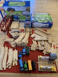 トーマス 木製鉄道セット 石炭ホッパー付き