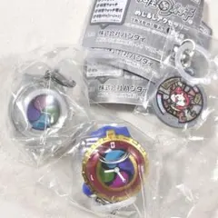 妖怪ウォッチ　めじるしアクセサリー　3種セット　妖怪ウォッチ　零式　メダル