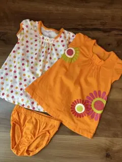新品未使用 2点セット carter's ワンピースとパンツセット カーターズ