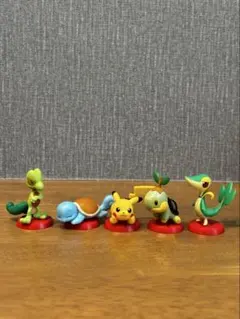 【ポケットモンスター】チョコエッグ まとめ売り 5種 ピカチュウ ゼニガメ