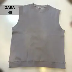 ZARA ノースリーブ M