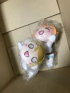 ラブライブ　小泉花陽　星空凛　寝そべりぬいぐるみ