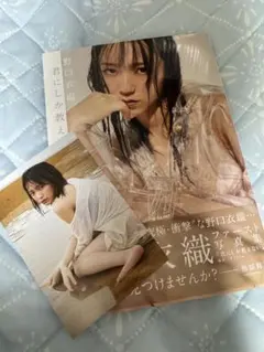 LOVE 初版 野口衣織 写真集 特典ポストカード付き 君にしか教えない