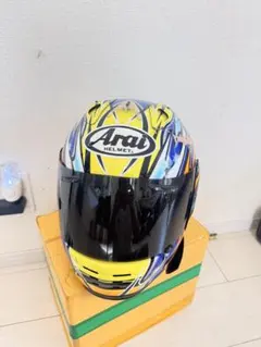 Arai フルフェイスヘルメット イエロー ブルーのサムネイル