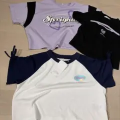 ショート半袖Tシャツ 3点セット まとめ売り