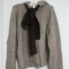ZARA ZW COLLECTION リボンオーバーサイズ パーカー - メルカリ