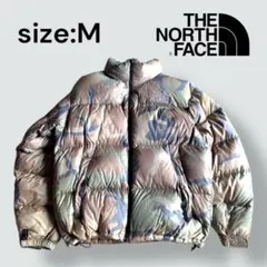 THE NORTH FACE カモフラージュ ダウンジャケット Mサイズ usa