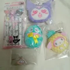 クロミ ハンギョドン シナモン マイメロ まとめ売り セット ぬいぐるみ