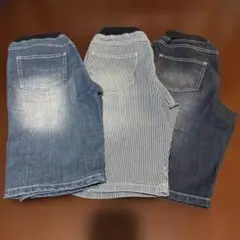 GU 150 デニムショートパンツ まとめうり
