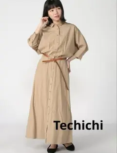 Té chichi シャツワンピース ベージュ フリーサイズ