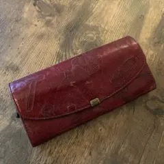 Dakota　ダコタ　レザー　型押し　財布　レディース