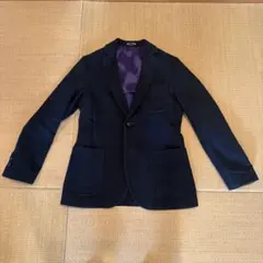 イタリア製 Dsquared2 50 ウールテーラード シングル クラシコ 黒 イタリア製 Dsquared2 50 ウールテーラード シングル クラシコ 黒