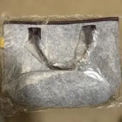 フェルト グレー ハンドバッグのサムネイル