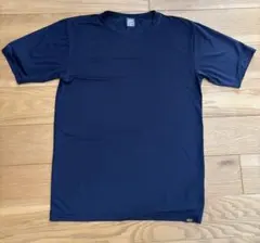 ZETT ネイビーアンダーシャツ長袖半袖2枚セット