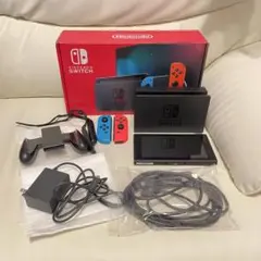 【任天堂】Nintendo Switch ゲーム機本体・付属品・箱 完備