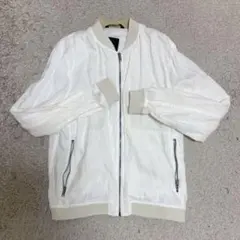 ZARA MAN ホワイト ジャケット XL