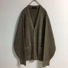 カーディガン グレー ヴィンテージ メンズ