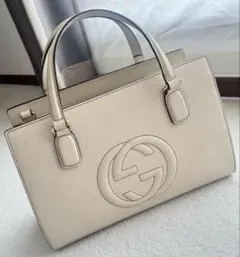 【美品】 【GUCCI】値下げ　グッチ ズゥミ スモール　ホワイト 美品】 【GUCCI】値下げ グッチ ズゥミ スモール ホワイト - メルカリ