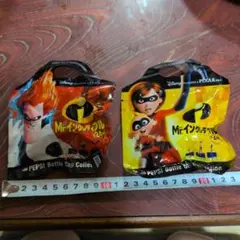 Mr.インクレディブル PEPSI ボトルキャップ 2点セット２００４年製