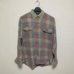90s Lone Rho チェックシャツ サイズM